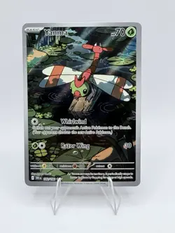 Yanma 183/182 Sv10: Destined Rivals Holo Illustration Rare 70HP Pokemon TCG - Image 1