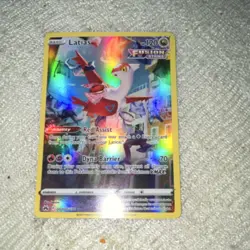 Pokemon Latias Full Art Holo Ultra Rare Fusion Strike GG20/GG70 English Card - Image 1