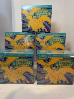 Pokemon Ascended Heroes Elite Trainer Box ETB Lot of (5) BRAND NEW SEALED! - Image 1