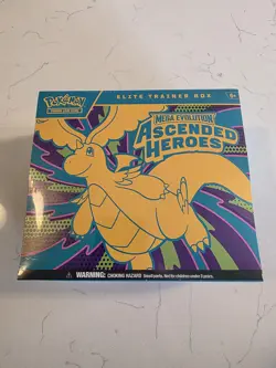 Pokemon TCG Mega Evolution Ascended Heroes Elite Trainer Box Booster Promo - Image 1