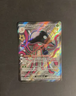 Pokemon TCG Toedscruel EX 213/091 Shiny Ultra Rare Sv: Paldean Fates - Image 1