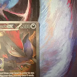 Pokemon N's Zoroark EX Special Illustration Rare 185/159 Journey Together Holo … - Image 4