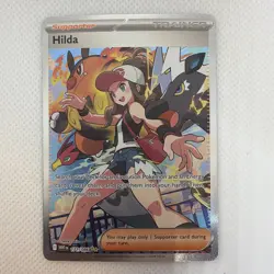 Pokemon TCG: Hilda 171/086 Sv: White Flare Special Illustration Rare Trainer NM - Image 4