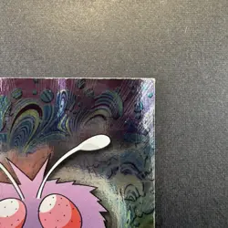 Topps Pokemon #48 Venonat HOLO/FOIL Blue Logo TV Animation Edition, 2000 LP+/NM - Image 2