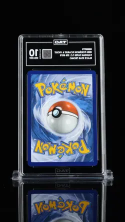 2024 Pokemon Paldean Fates Mimikyu #075 Pokemon Center Stamp Promo TAG 10 - Image 2