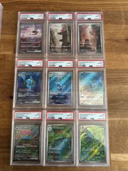 Pokemon 151 Starter Line PSA 10 Charizard Blastoise Venusaur etc - Image 1