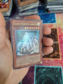Yu-Gi-Oh! Cosmic Horror Gangi'el POTD-EN029 Ultimate Rare 1st Edition Near Mint - Image 3