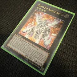 Yu-Gi-Oh TCG Bujintei Kagutsuchi SHSP-EN053 Ultimate Rare 1st Edition NM - Image 1