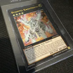 Yu-Gi-Oh TCG Bujintei Kagutsuchi SHSP-EN053 Ultimate Rare 1st Edition NM - Image 2