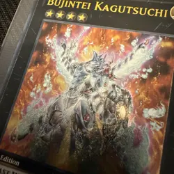 Yu-Gi-Oh TCG Bujintei Kagutsuchi SHSP-EN053 Ultimate Rare 1st Edition NM - Image 4