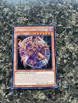 Yu-Gi-Oh Apprentice Illusion Magician 1st Edition RA04-EN023 Secret Rare - Image 1