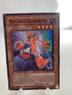 | Yugioh Machina Gearframe SDMM-EN002 1st Edition Super Rare MP 🔥 - Image 1