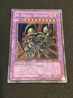 Yu-Gi-Oh! B. Skull Dragon 2002 Collectors Tin BPT-006 Secret Rare Fusion - Image 1