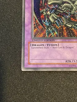 Yu-Gi-Oh! B. Skull Dragon 2002 Collectors Tin BPT-006 Secret Rare Fusion - Image 4