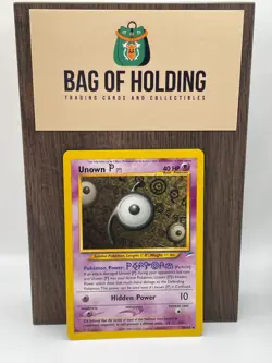 Unown P 58/105 - Neo Destiny - Pokemon Card - LP - Image 1