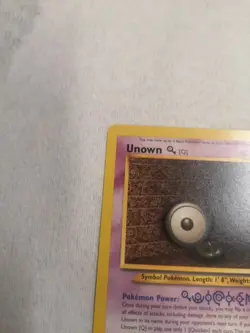 Neo Destiny Unown Q 59/105 Pokemon Card WOTC Vintage - Image 5