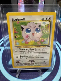 Jigglypuff Southern Islands Regular Card 08/18 Played - Image 1