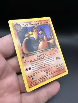 Dark Charizard 1st Edition 21/82 Non Holo Rare Team Rocket Pokemon TCG Card 🔥 - Image 5