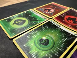 Pokemon Holo Energy Card Lot Bundle + Bench Shield Reverse Holo Ungraded - Image 5