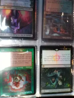 magic the gathering cards 80+, foils rares mythics promos+ mtg binder book - Image 4