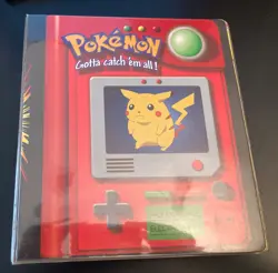 Lot of *2* 1999 Pokemon/Pikachu Catch 'em All *BINDERS* (binders only, no cards) - Image 4