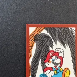 Super Mario Bros HANAFUDA JAPAN playing CARD Nintendo Red M413 - Image 2