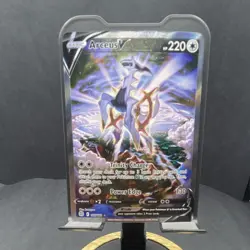 Pokemon Arceus V Alternate Full Art Ultra Rare Holo Card 166/172 Swsh09 - Image 1