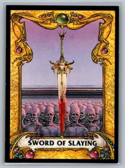 Merlin Collection Battle Cards Sword Of Slaying #T-2 Chase Card CCG TCG - Image 1