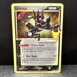 Pokemon Greninja Star SWSH144 Sword & Shield Promo Holo Rare Card - Image 1