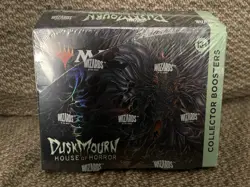 MTG Duskmourn House of Horror Collector Booster Box | Sealed Magic The Gathering - Image 1