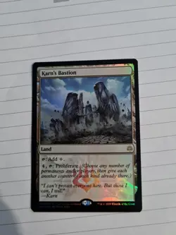 FOIL Karn's Bastion ~ Weekend Promos [ NearMint ] [ Magic MTG ] - Image 1