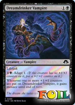 Dreamdrinker Vampire 0088 MTG Modern Horizons 3 Common NP Foil - Image 1