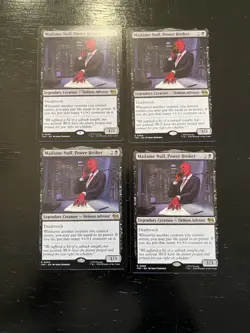 Madame Null, Power Broker X4X NM/M Teenage Mutant Ninja Turtles TMT Magic MTG - Image 1