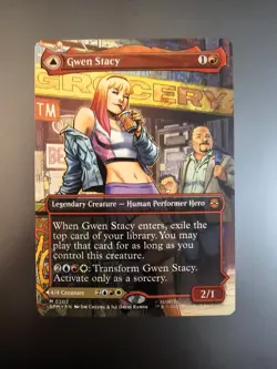 Magic the Gathering: Spider-Man #202 Gwen Stacy/Ghost-Spider Borderless - Image 1