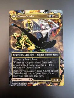 Magic the Gathering: Spider-Man #202 Gwen Stacy/Ghost-Spider Borderless - Image 2