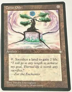 MTG - Zuran Orb - Ice Age - Regular Uncommon nm/lp - Image 1