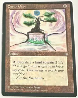 MTG - Zuran Orb - Ice Age - Regular Uncommon nm/lp - Image 2