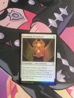 Foil Cartouche of Solidarity - Hour of Devastation - SPARROW MAGIC mtg - Foil - Image 1
