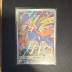 Pokemon Zacian 100/094 Me02: Phantasmal Flames Illustration Rare Full Art Holo … - Image 1