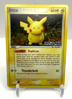 Pokemon Ditto EX Delta Species Holo 39/113 60HP English TCG Card - Image 1