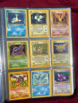 Complete Fossil Set Pokemon TCG Cards 62/62 Collection Vintage WOTC 1999 - Image 5