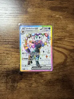 Pokemon Prismatic Evolutions Umbreon ex 176 SVP176 Figure Collection Promo NM - Image 1