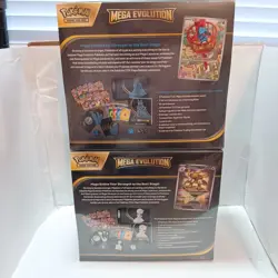 Pokemon Mega Evolution x2 Elite Trainer Box Booster Bundle Booster Pack Art Set - Image 3