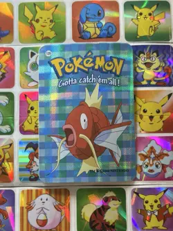 Pokemon 151 Vintage Pocket Monsters Vending HOLO Prism Sticker 2000 Nintendo - Image 1