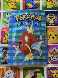 Pokemon 151 Vintage Pocket Monsters Vending HOLO Prism Sticker 2000 Nintendo - Image 2