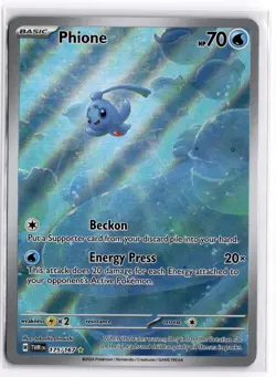 Phione 175/167 Illustration Rare Twilight Masquerade Pokemon Near Mint - Image 1
