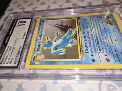 Pokemon Misty's Golduck 12/132 Gym Challenge Holo CGC 10 GemMint WOTC Vintage - Image 4