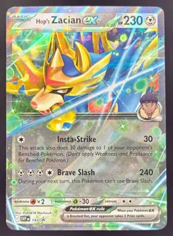 2023-25 Pokemon Gaming SV Black Star Promos - SVP EN Hop's Zacian ex #193 - Image 1