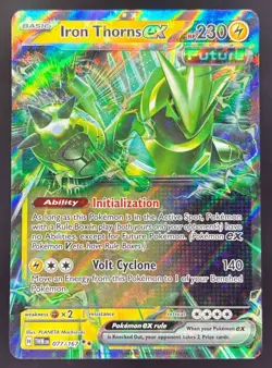 2024 Pokemon Gaming SV Twilight Masquerade - TWM EN Iron Thorns ex #077/167 - Image 1
