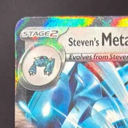 2025 Pokemon Gaming SV Destined Rivals - DRI EN Steven's Metagross ex #145/182 - Image 3